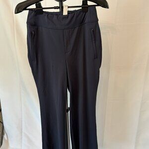 Halara Flex Daystretch Mid Rise Work Pant (M) Midnight Blue